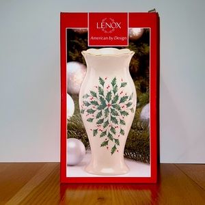 Lenox Holiday Large Vase